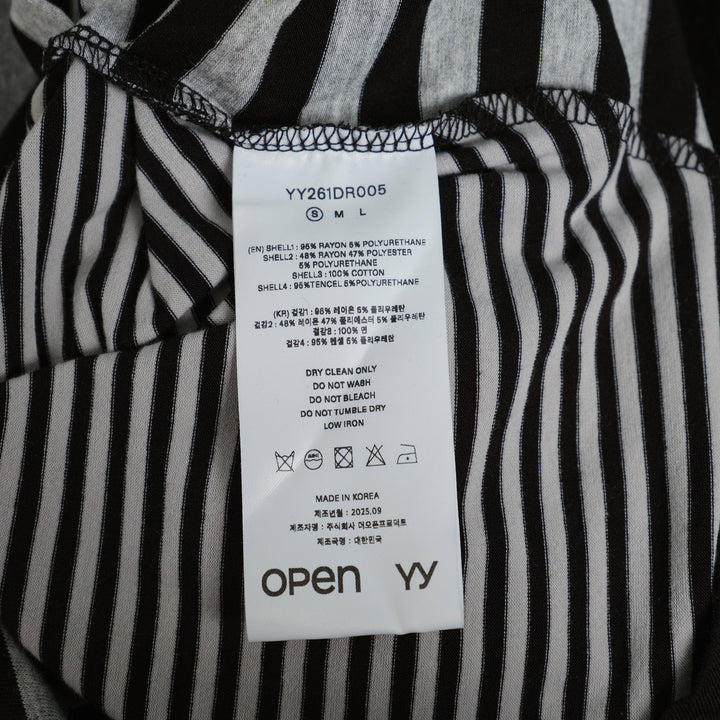 Stripe Convertible Hook Top