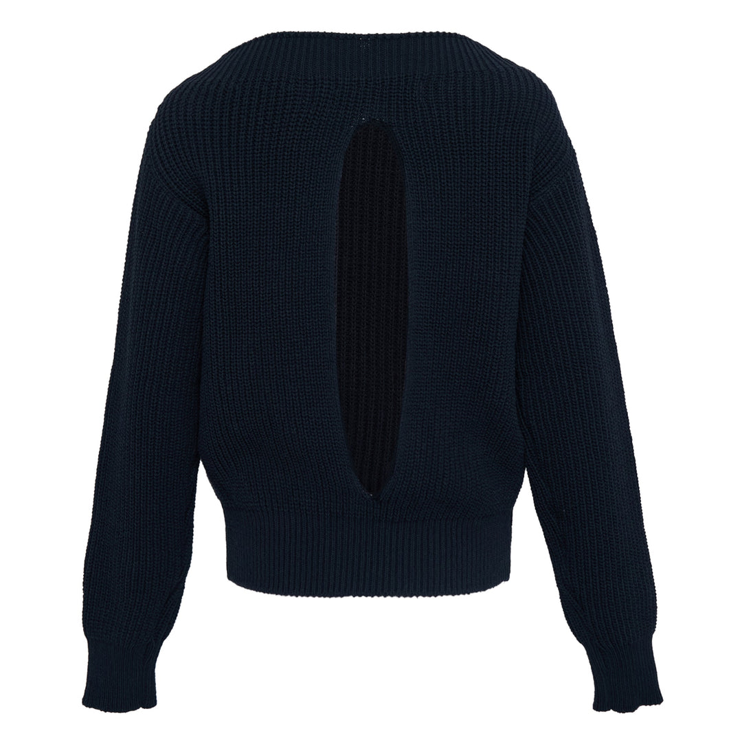 Badge Applique Knit Pullover