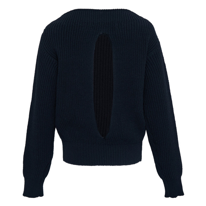 Badge Applique Knit Pullover