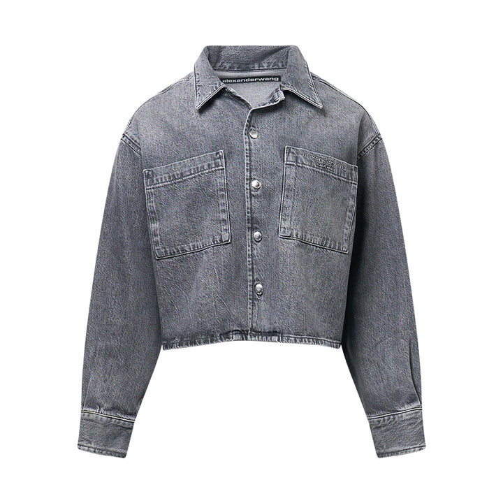 Cropped Long Sleeve Shirt