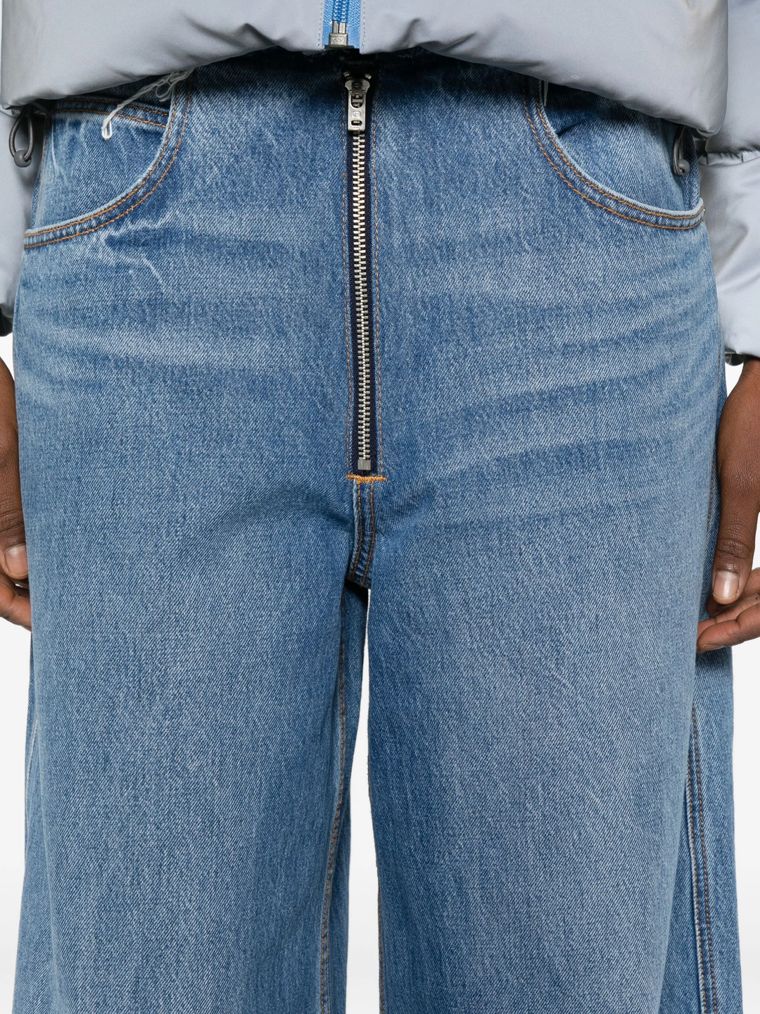 Surge Low Rise Wide Leg Jeans