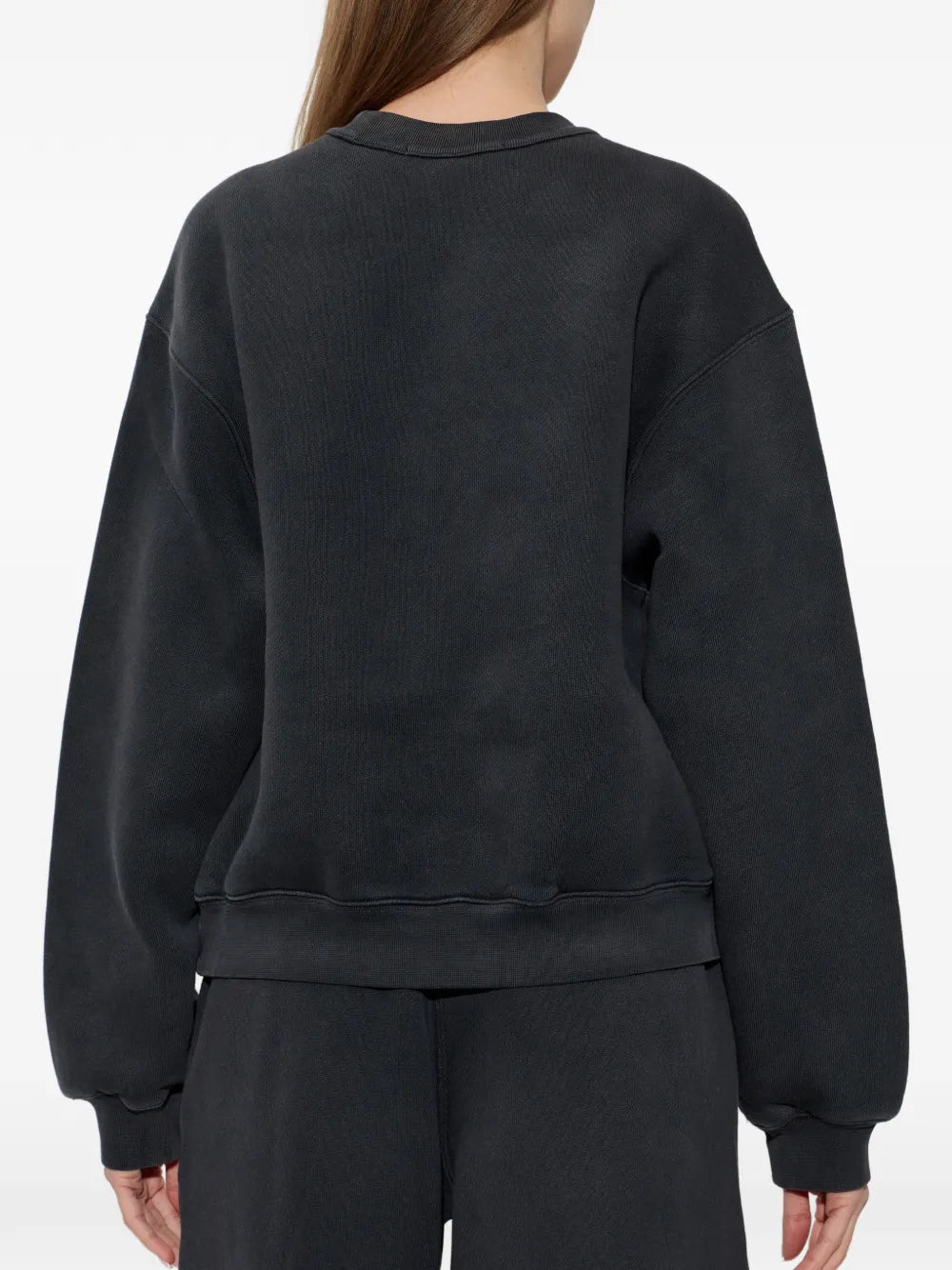 Crewneck Sweatshirt With Hotfix