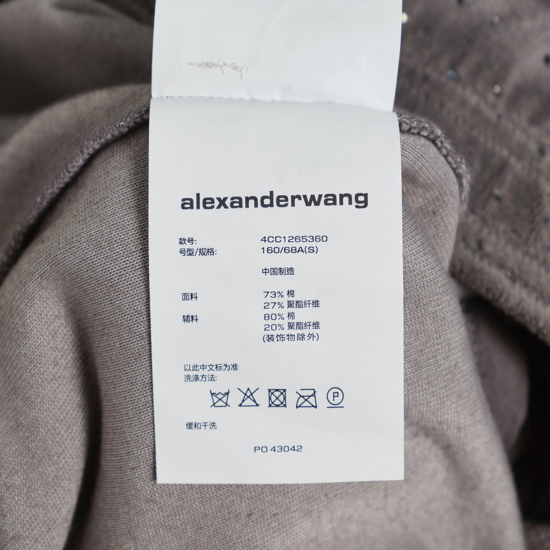 Crushed Velour Mid-Rise Mini Skort