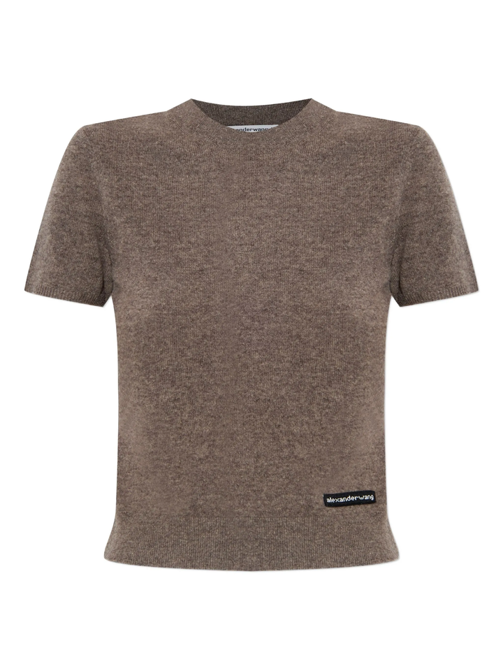 Short Sleeve Wool Tee