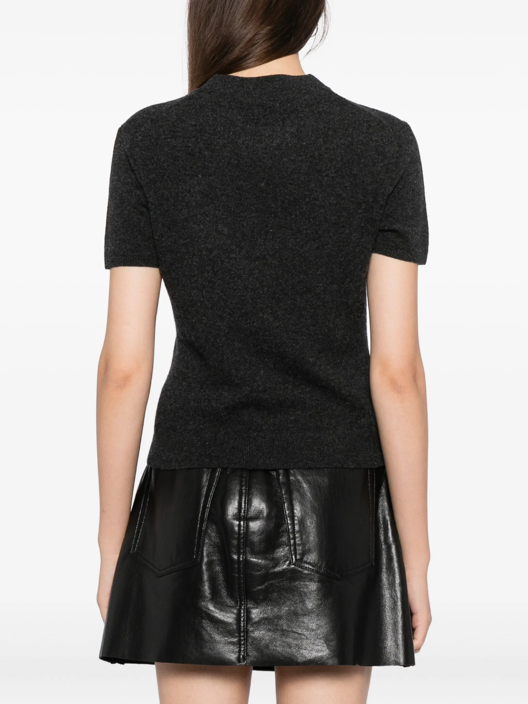 Short Sleeve Wool Tee