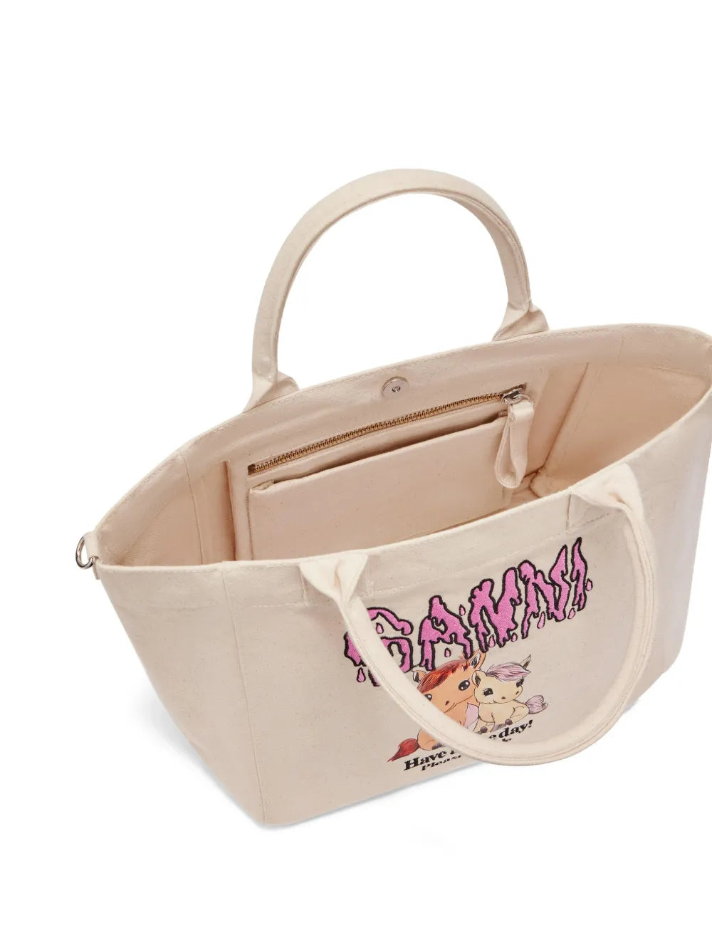 Small Easy Shopper Pony Print