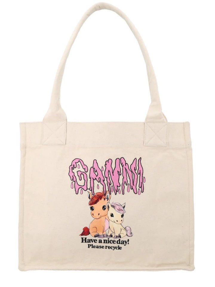 Large Easy Shopper Pony Print