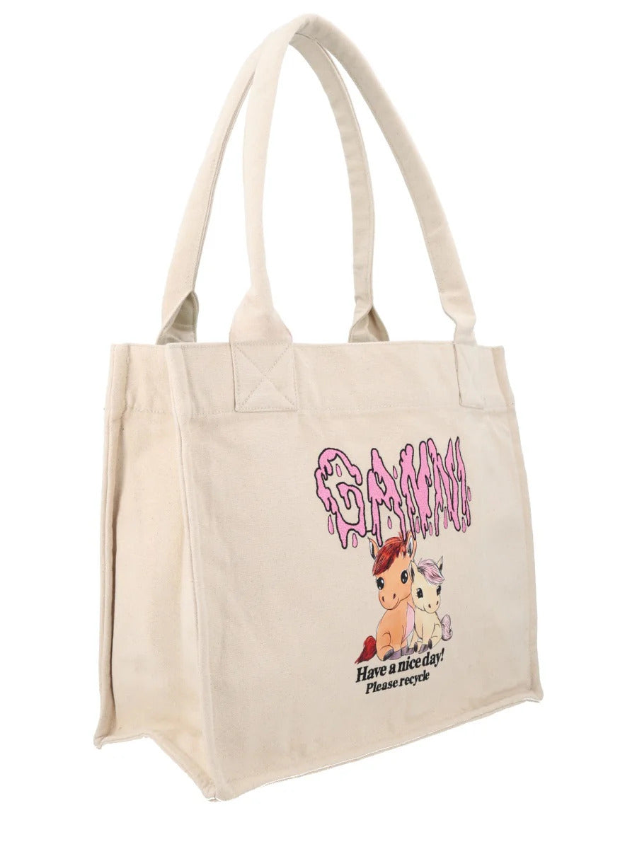Large Easy Shopper Pony Print