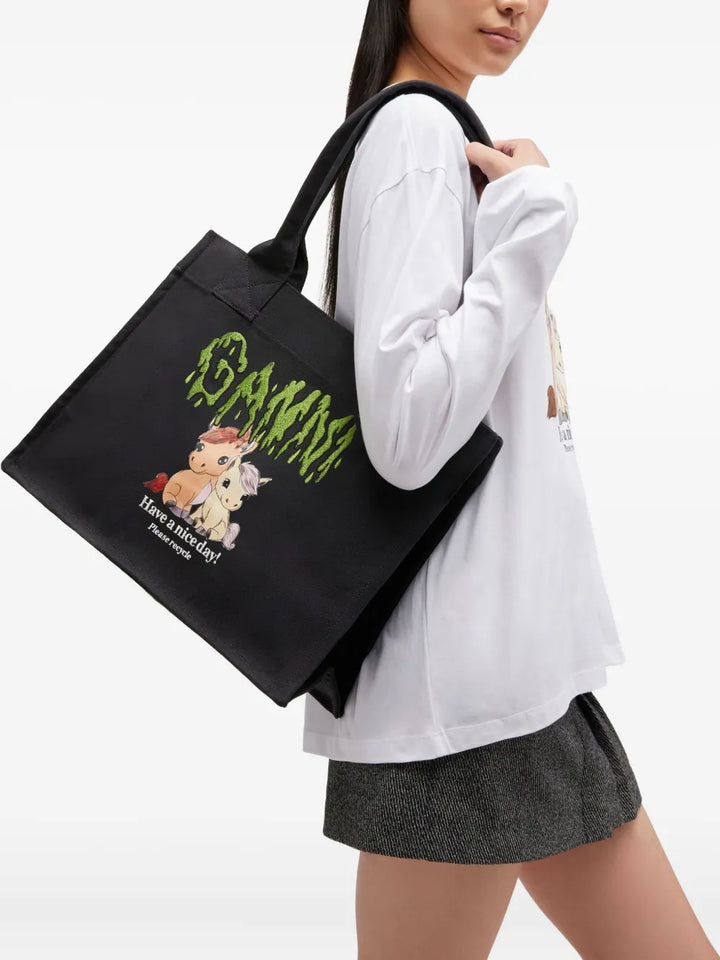 Large Easy Shopper Pony Print