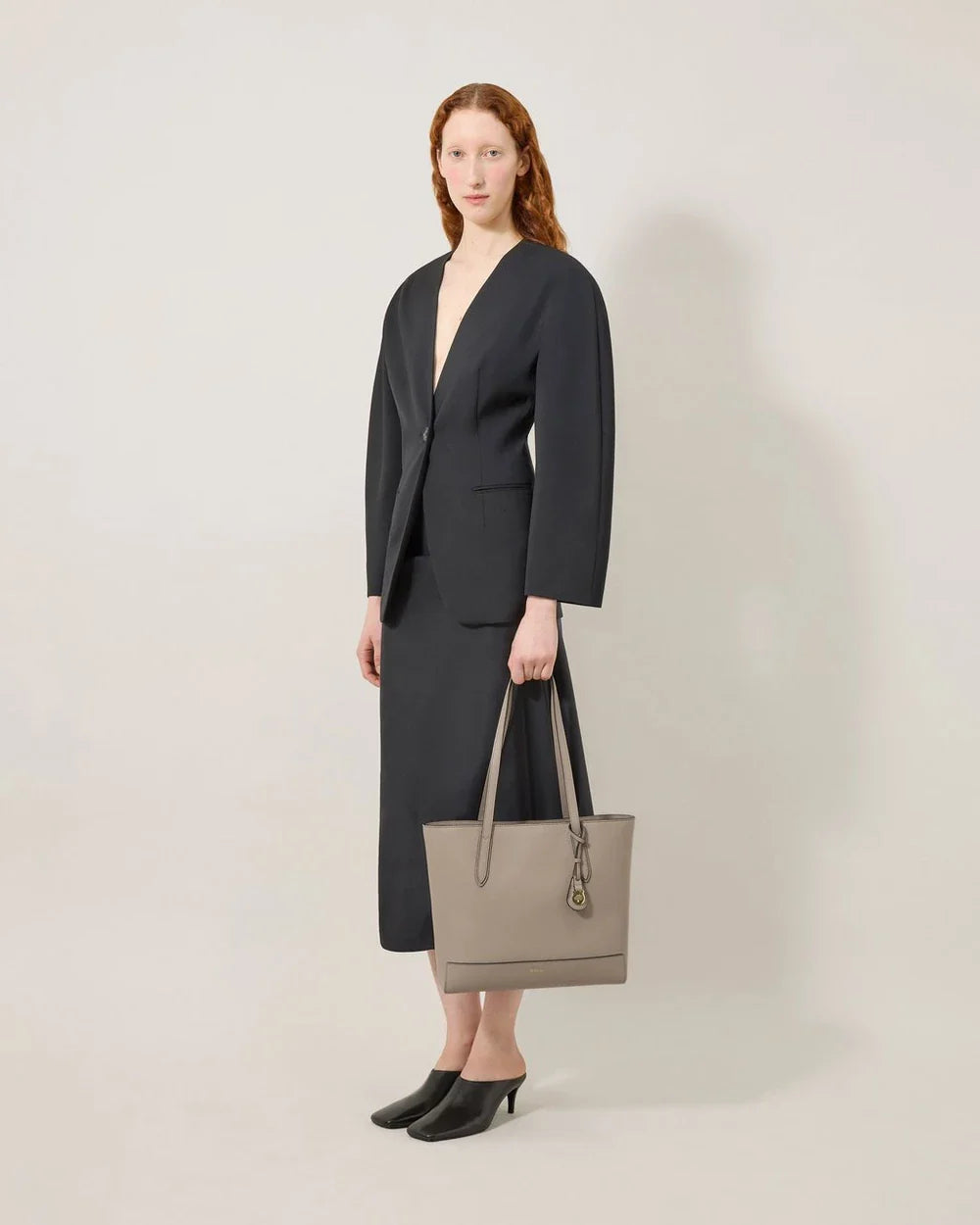 East West Shopper Small Classic Grain