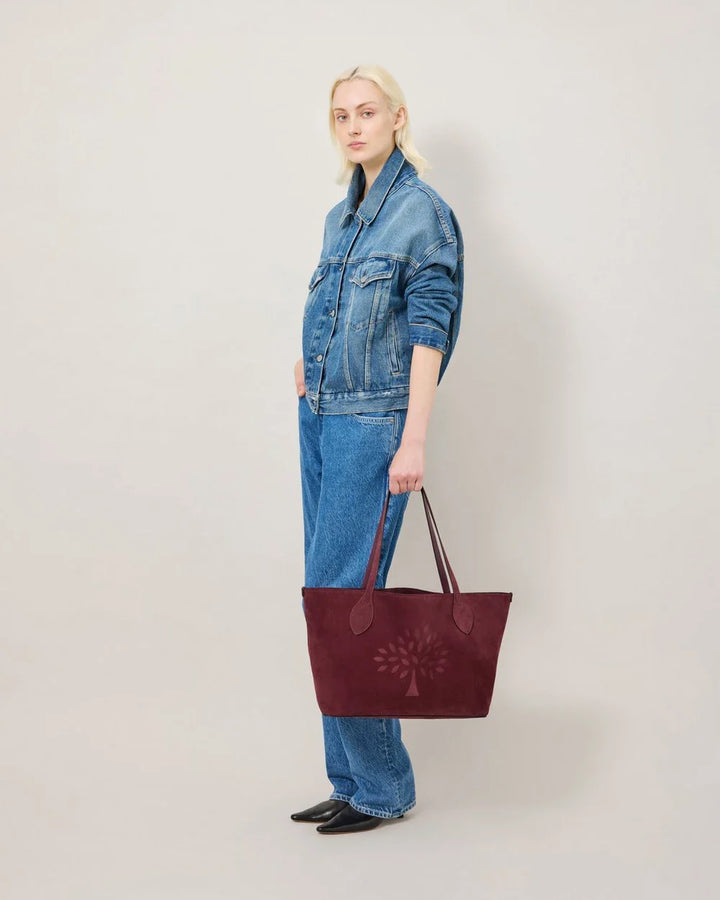 Suede Tote