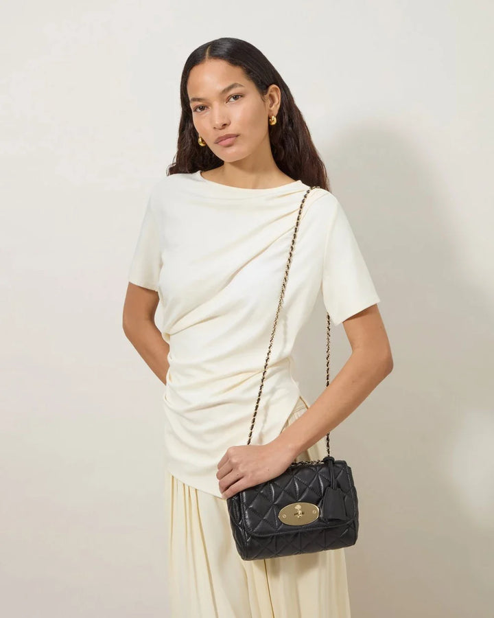 Lily Quilted Vesta Nappa