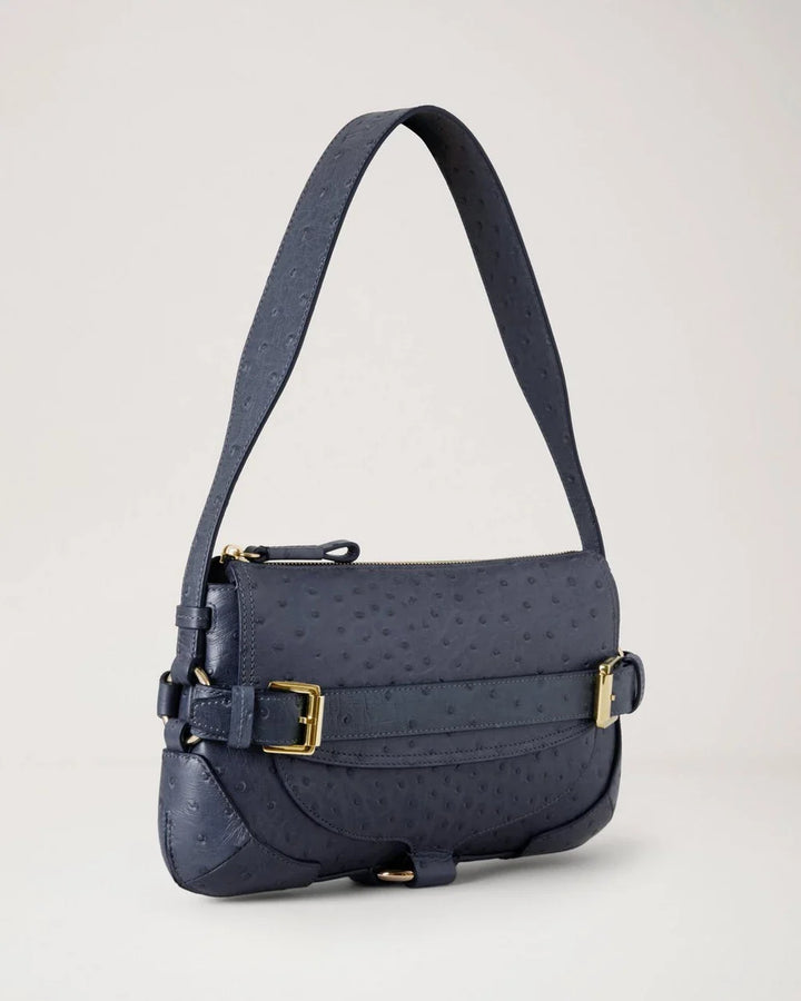 Lennox Shoulder Ostrich Print