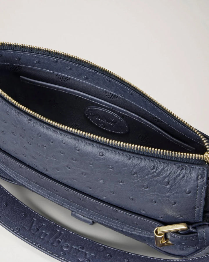 Lennox Shoulder Ostrich Print