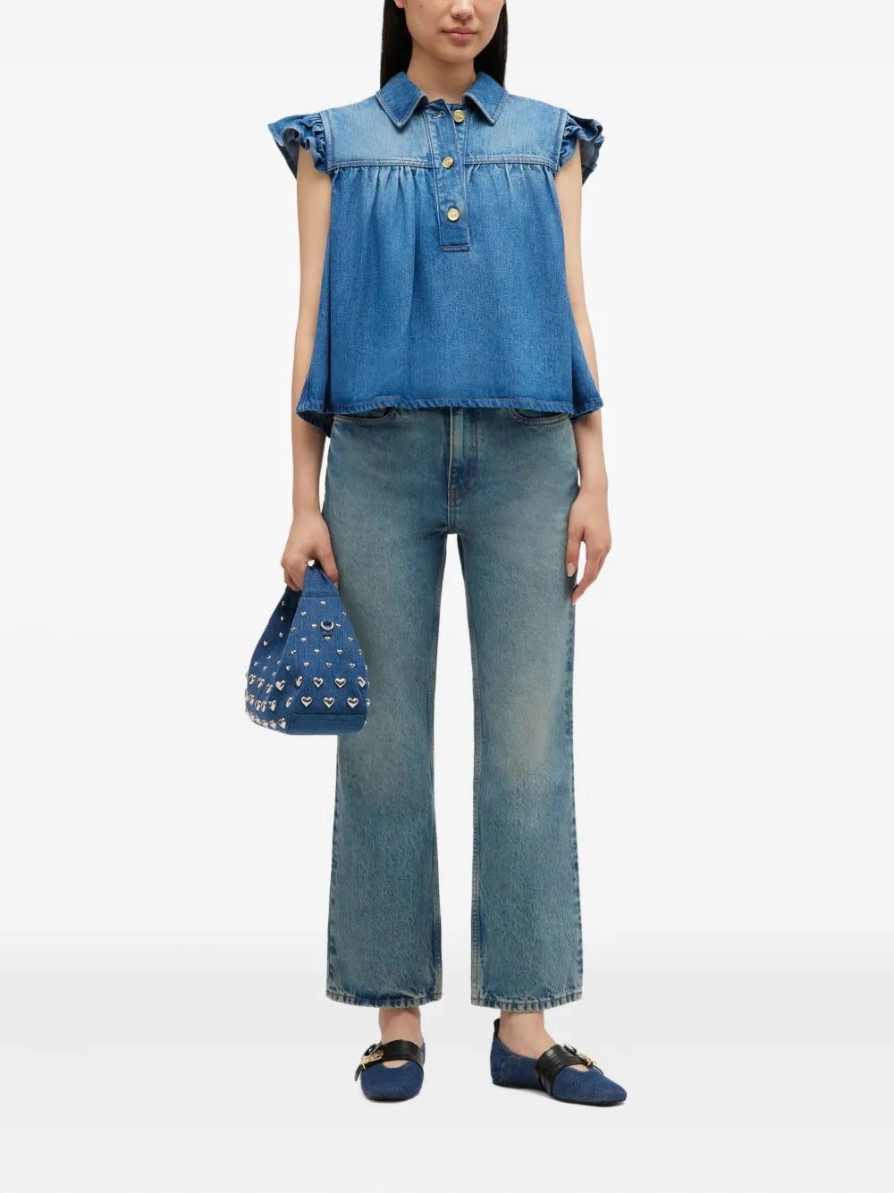 Light Weight Denim Top