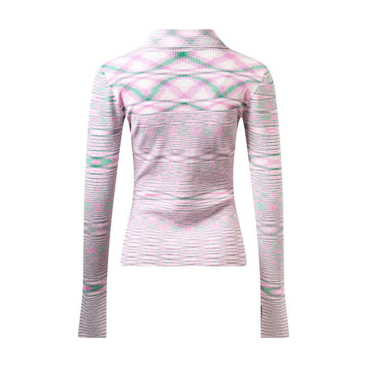 Spacedyed Knit Polo