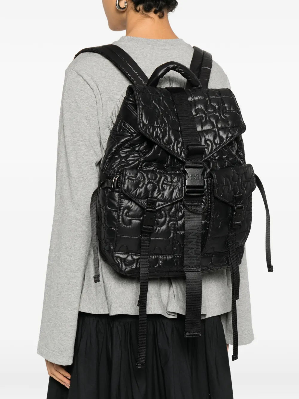 Re-Tech Quilted Backpack