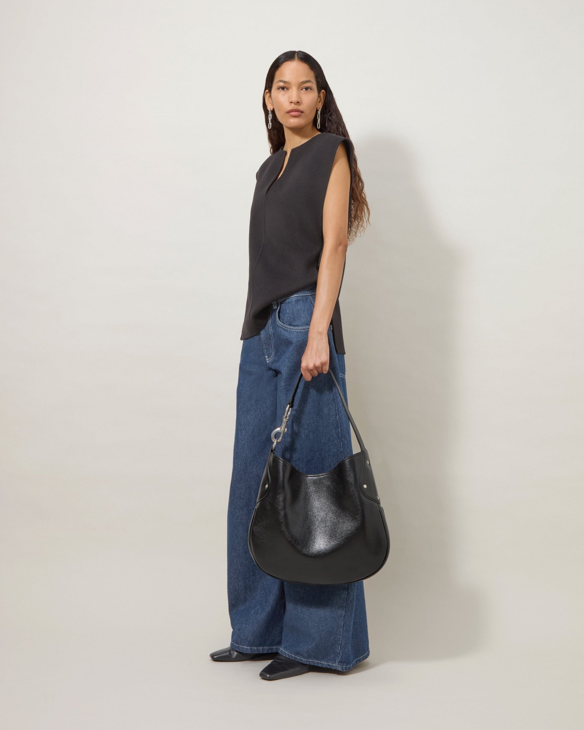 MULBERRY 핵니 숄더 백 하이 샤인