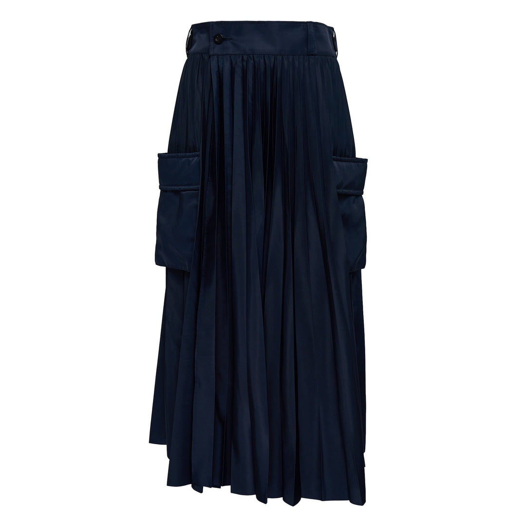 Nylon Twill Skirt