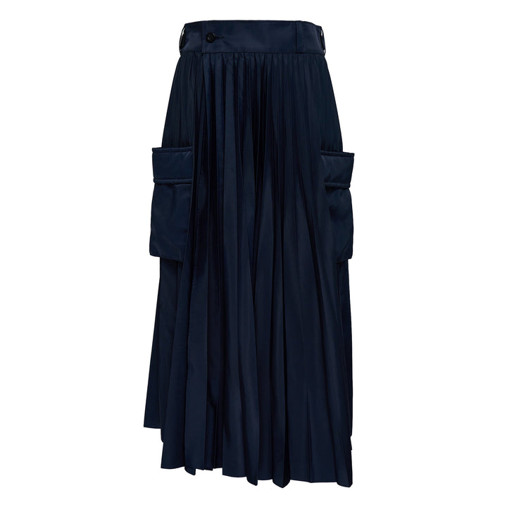 Nylon Twill Skirt