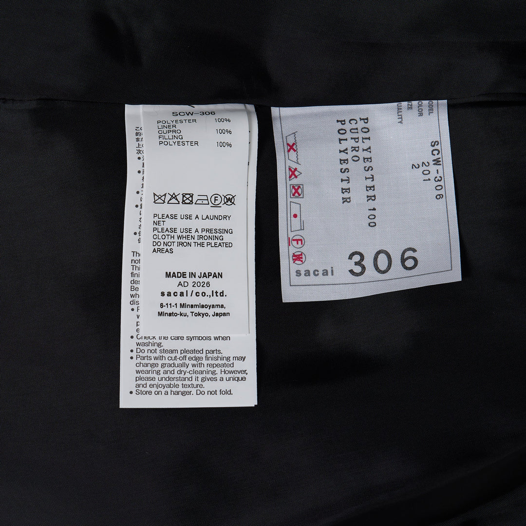 Nylon Twill Skirt