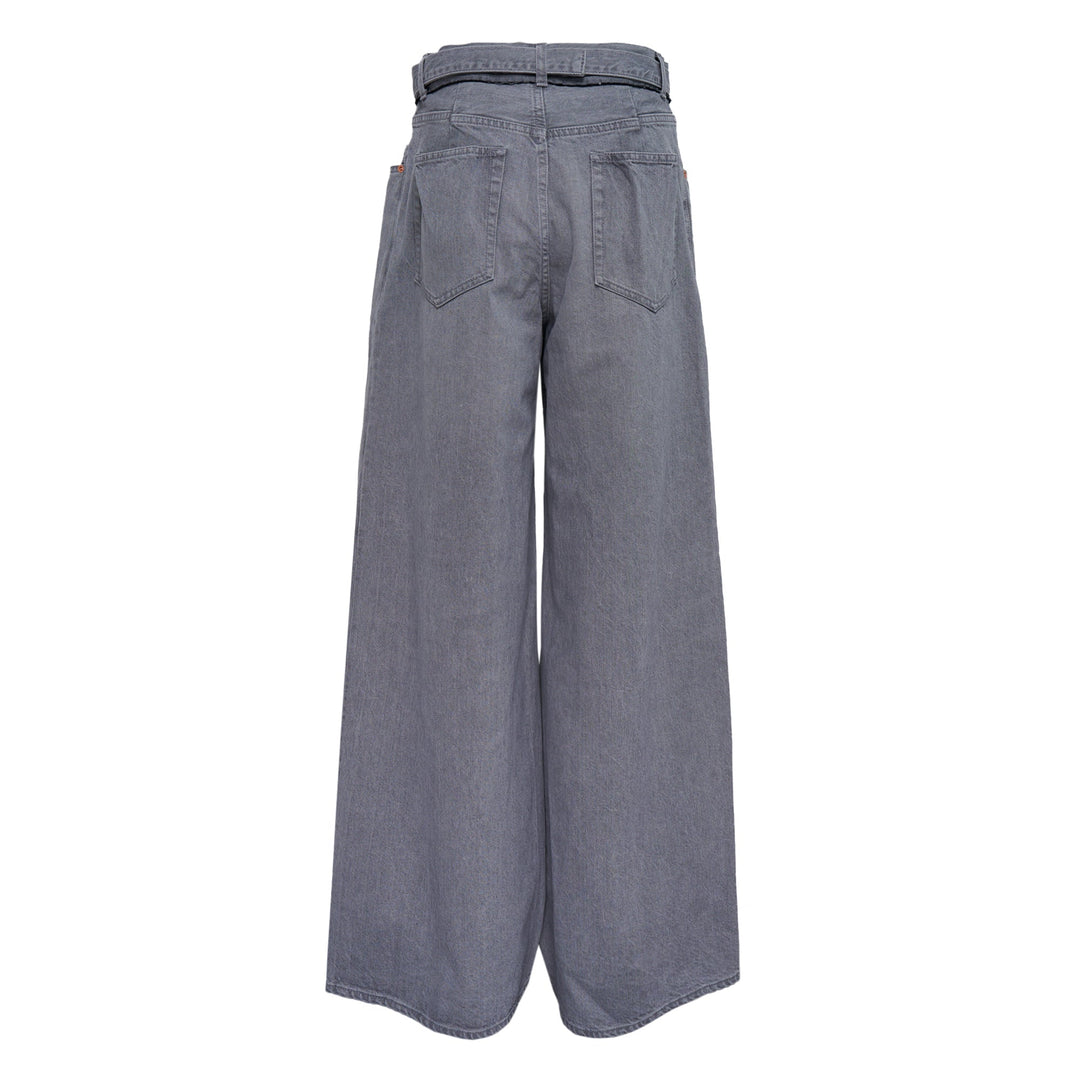 Wide Denim Pants