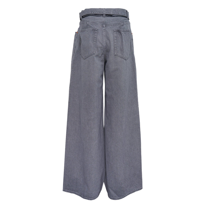 Wide Denim Pants