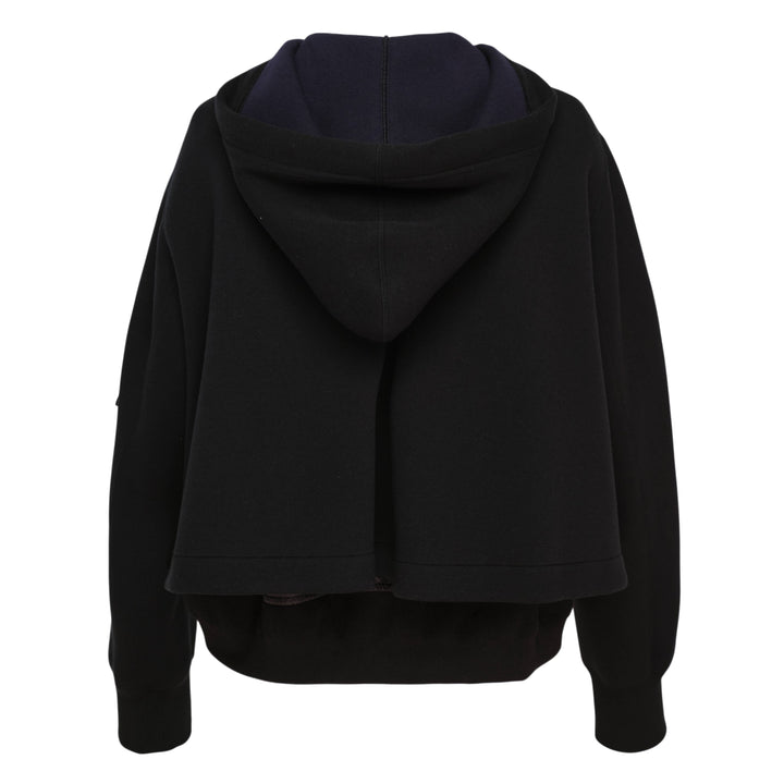 Sponge Sweat Nylon Twill Hoodie