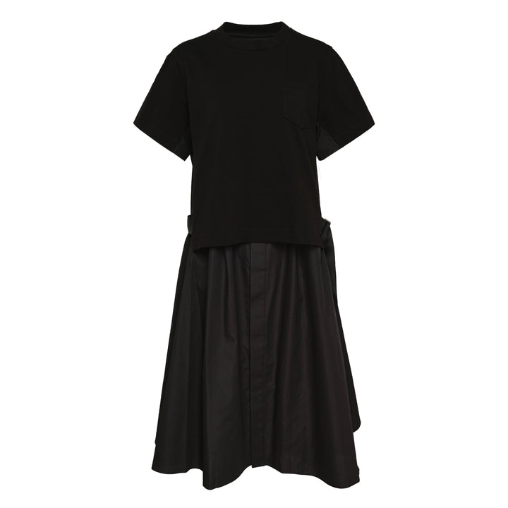 sacai Cotton Poplin x Cotton Jersey Dress – Available at Club 21, Official Retailer in Singapore, Malaysia & Thailand with Global Shipping Online