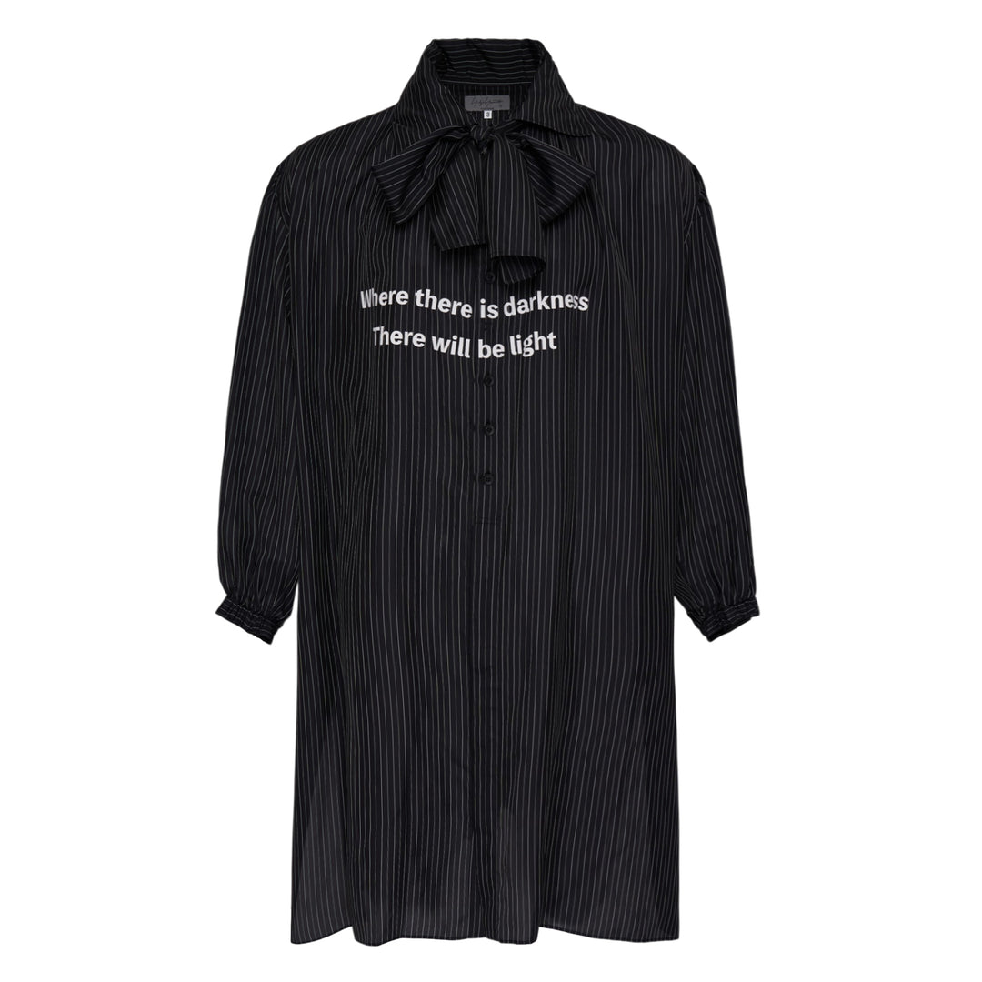 Message Scarf Blouse