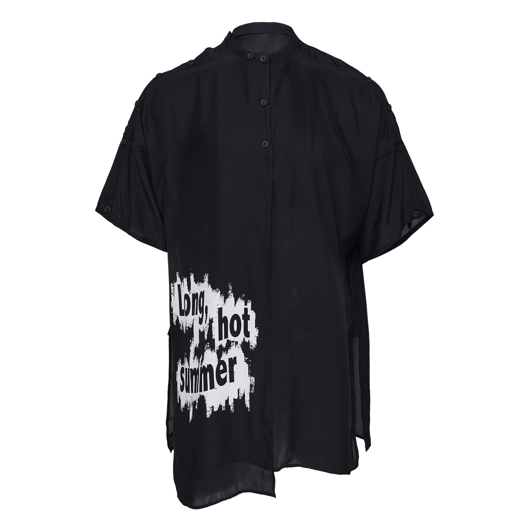 Yohji Yamamoto Double Covered Short Sleeve Shirt – Available at Club 21, Official Retailer in Singapore, Malaysia & Thailand with Global Shipping Online