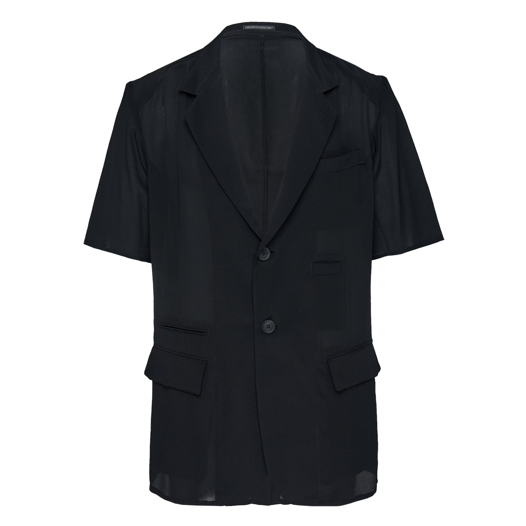 Yohji Yamamoto 6 Pocket Short Sleeve Suit Jacket – Available at Club 21, Official Retailer in Singapore, Malaysia & Thailand with Global Shipping Online