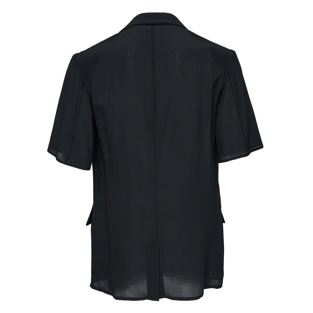 Yohji Yamamoto 6 Pocket Short Sleeve Suit Jacket – Available at Club 21, Official Retailer in Singapore, Malaysia & Thailand with Global Shipping Online