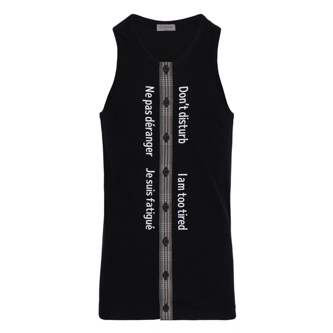 Front Button Tank