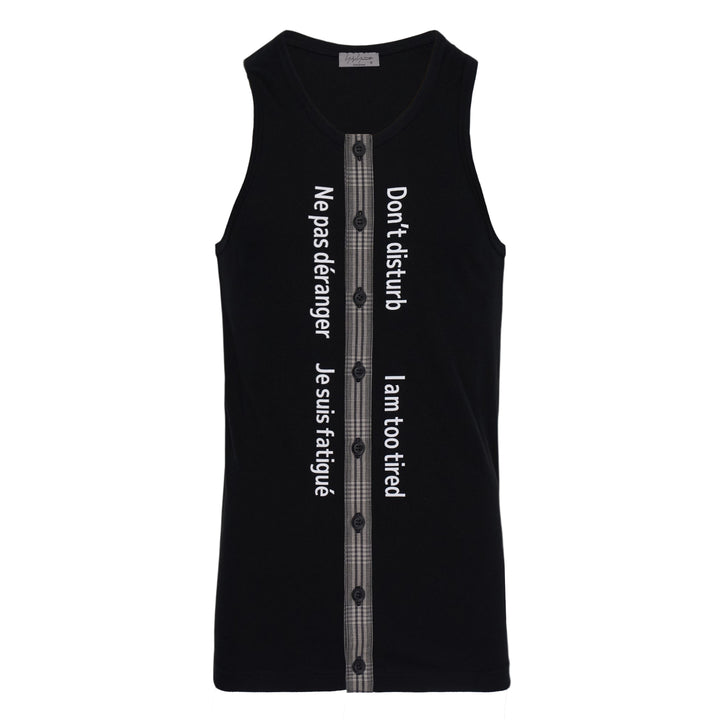 Front Button Tank