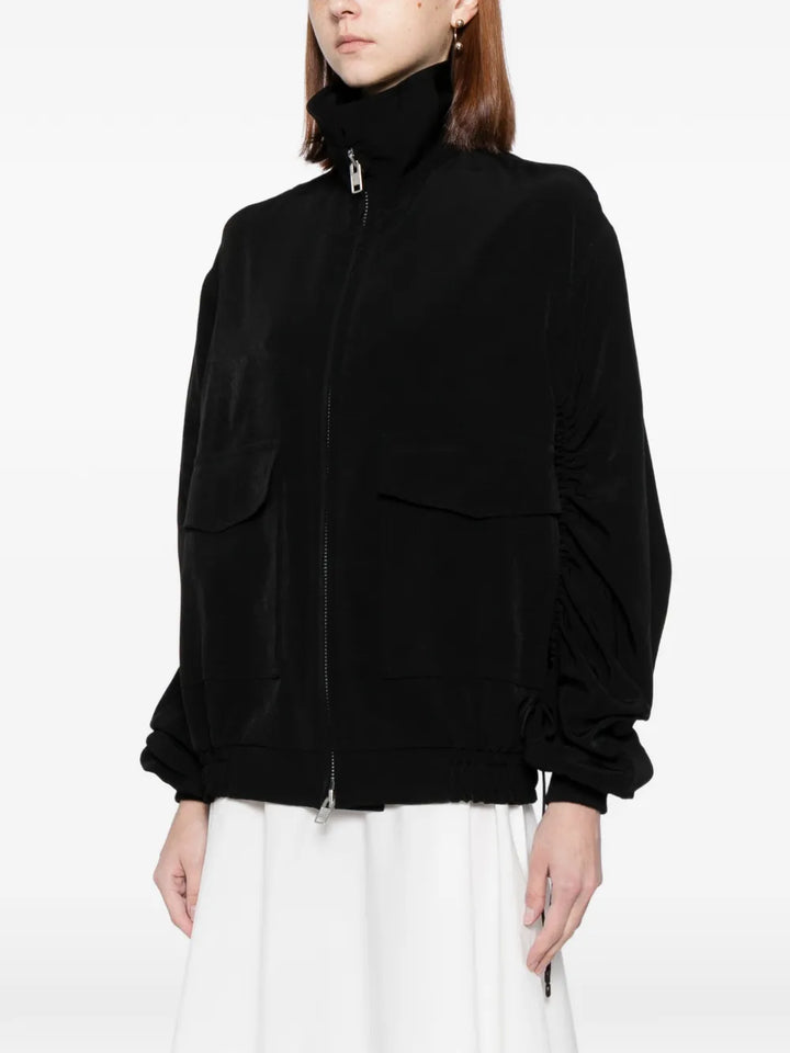 Shirring Sleeve Jacket