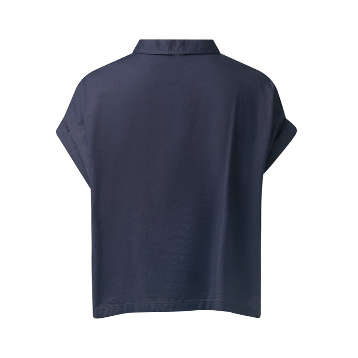 Short Sleeve Short Blouse