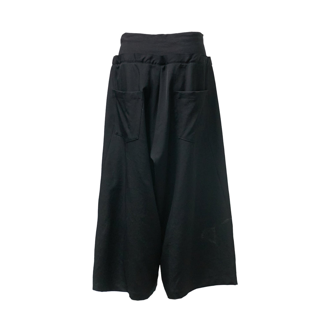 Rib Waist Wide Pants