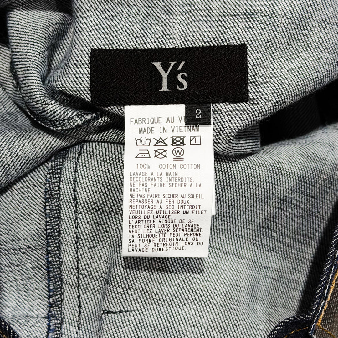 S Asymmetric Pocket Jeans