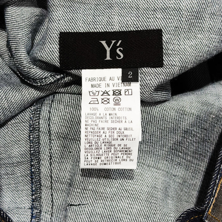 S Asymmetric Pocket Jeans