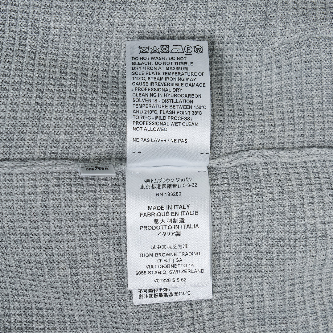 Textured Stitch Relaxed Fit Zip Hoodie