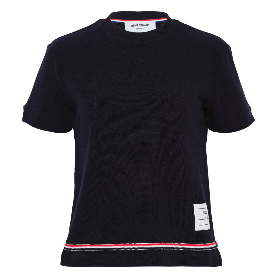 Short Sleeve Notch Tee