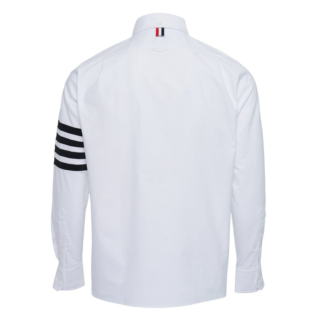 Straight Fit Long Sleeve 4 Bar Shirt