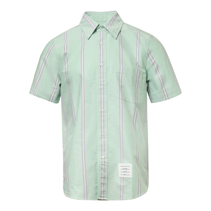 Straight Fit Button Down Shirt