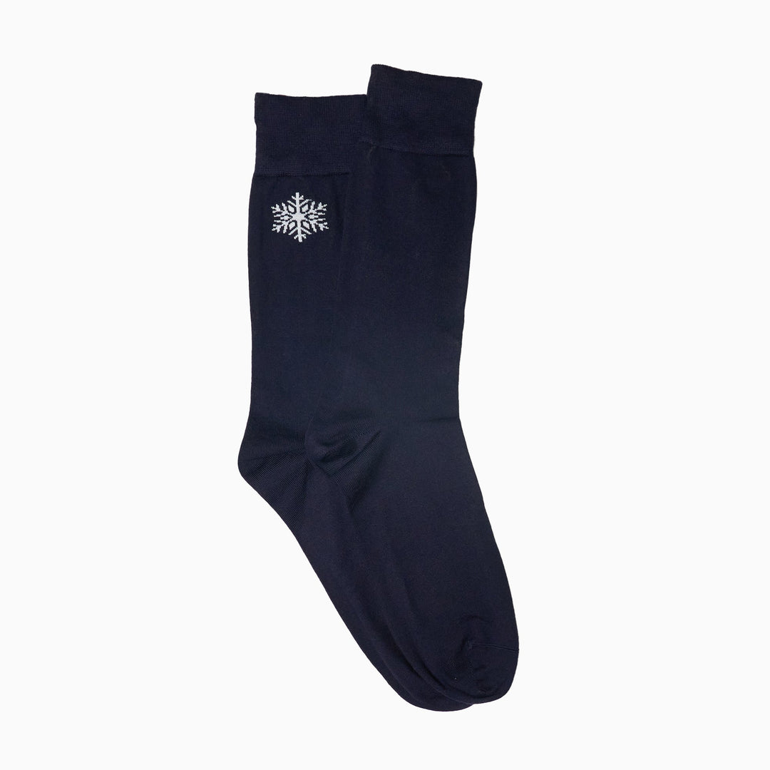 Holiday Reindeer Snowflake Socks
