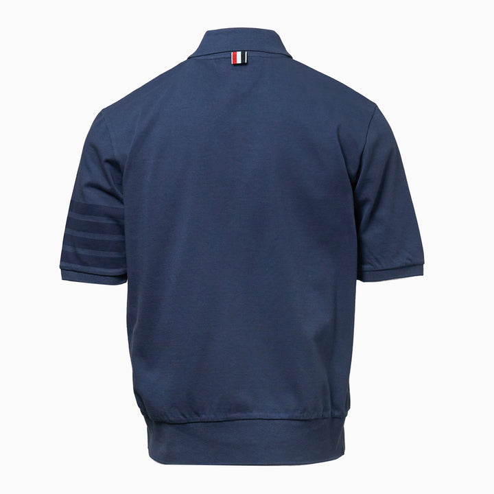 Garment Dyed Short Sleeve Rib Polo