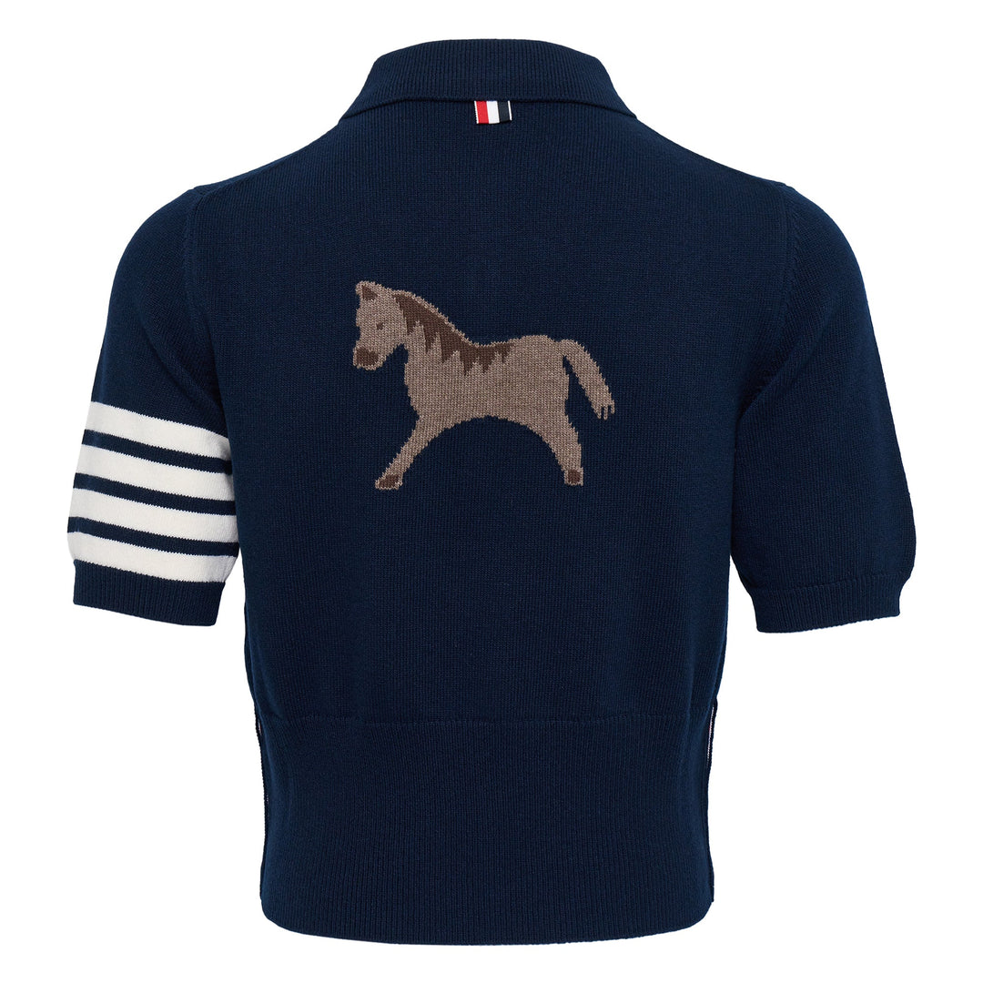 Jersey Intarsia Classic Polo