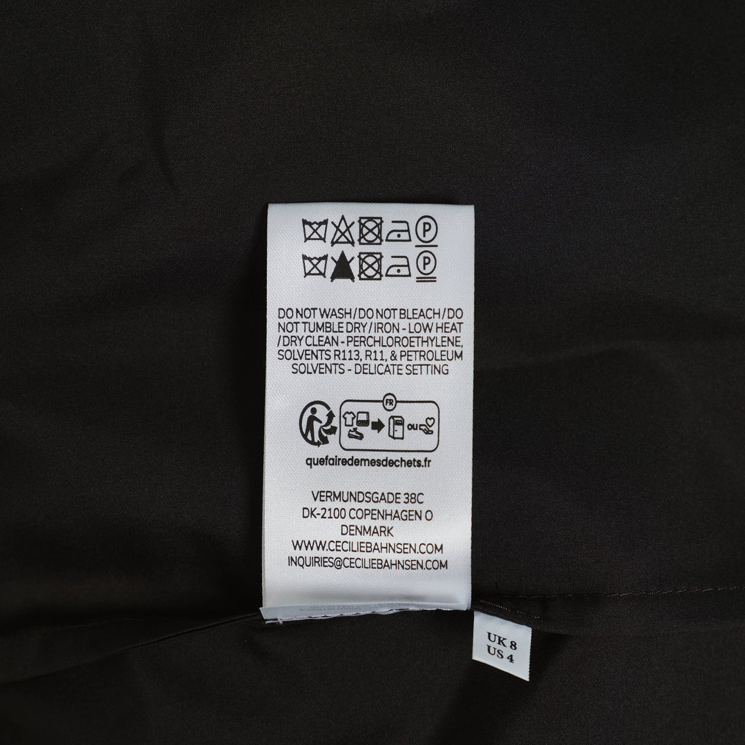 Cilia Dress Recycled Faille