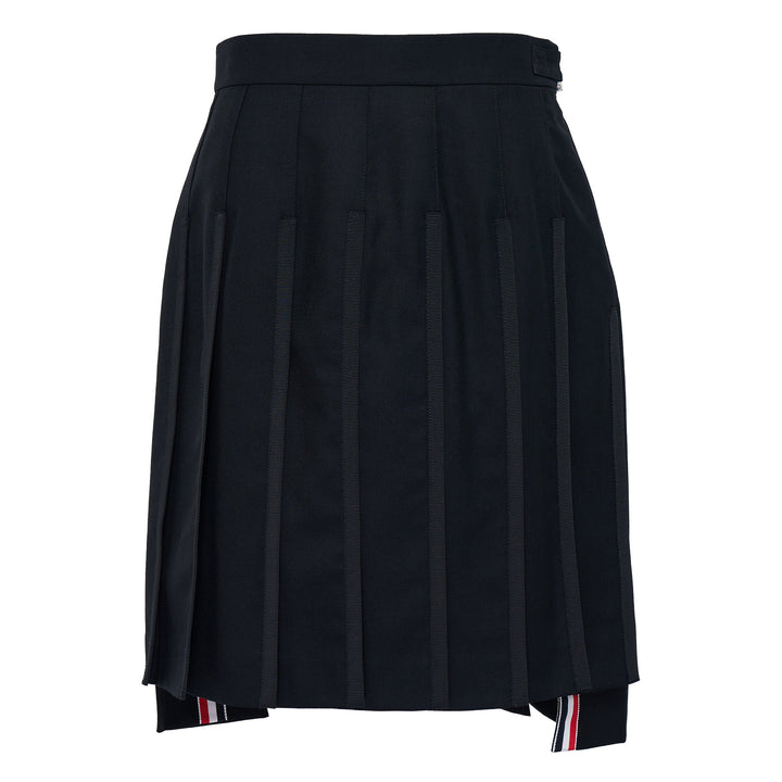 Bermuda Length Classic Pleated Skirt