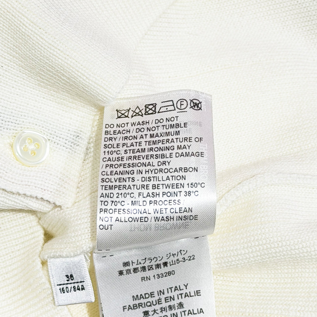 Bobble Stitch Cotton Knit Top